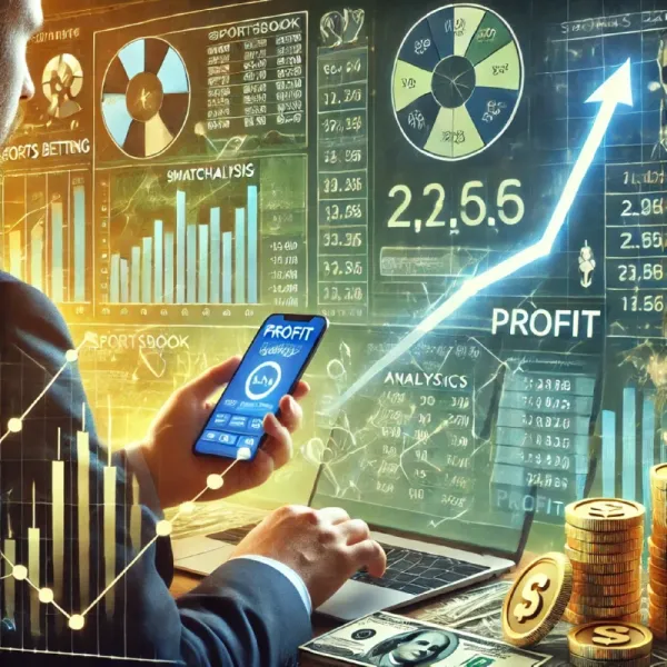 DALL·E 2025-03-10 17.31.37 - A strategic and visually appealing image representing profitable sports betting. The scene features a high-tech digital sportsbook interface displayin.webp